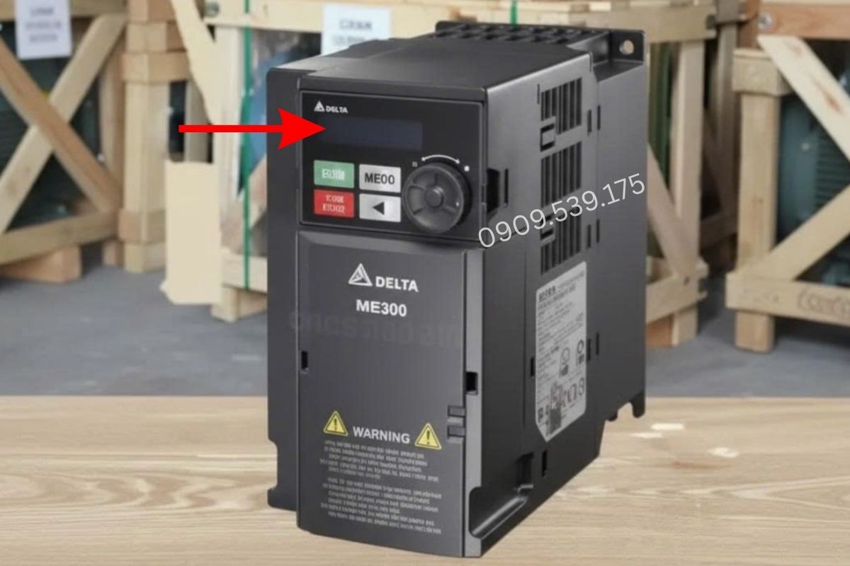 Cách đọc mã lỗi biến tần Delta trên màn hình LED