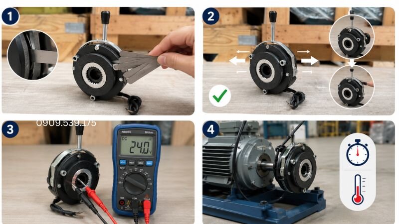 Các bước kiểm tra thắng từ giúp đảm bảo phanh hoạt động đúng và an toàn
