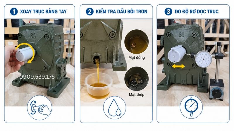 Kiểm tra nhanh hư hỏng hộp WP mà không cần tháo rời