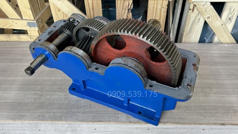 Internal structure of the ZQ 650 Gearbox