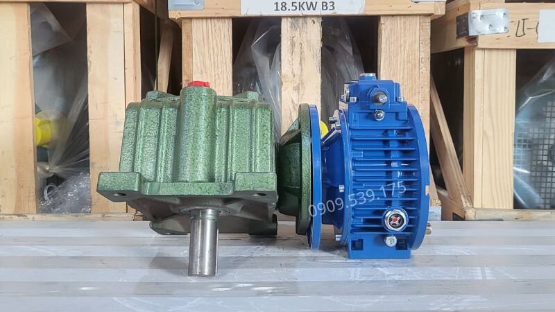 Cấu tạo hộp số giảm tốc 2 cấp UDL - WPDX
