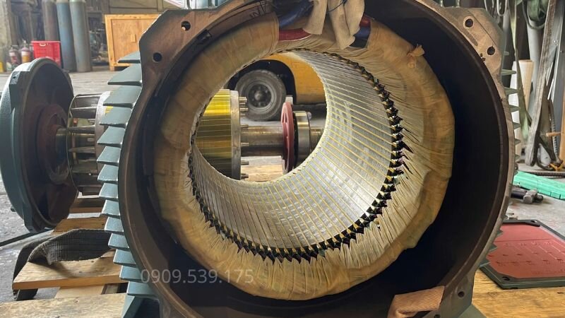 Cấu tạo rotor của động cơ ruột đai