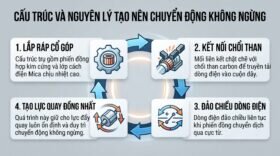 Cấu trúc và nguyên lý tạo nên chuyển động không ngừng.