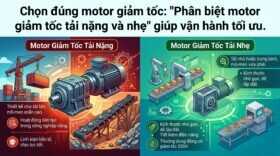 Chọn đúng motor giảm tốc: