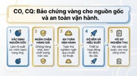 CO, CQ: Bảo chứng vàng cho nguồn gốc và an toàn vận hành.