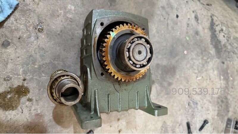 Dầu nhớt phù hợp giúp bảo vệ bánh vít đồng hộp giảm tốc
