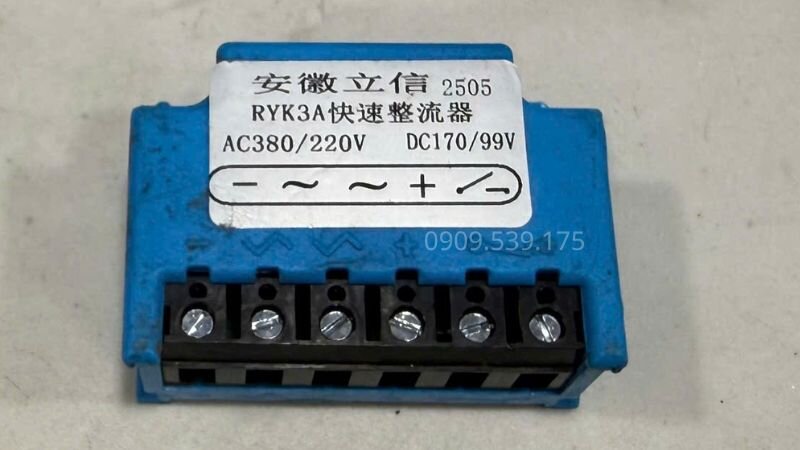 Đo điện áp DC tại ngõ ra của điốt chỉnh lưu