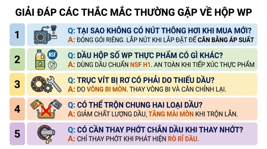 Giải đáp các thắc mắc thường gặp về hộp WP.