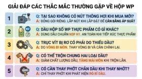 Giải đáp các thắc mắc thường gặp về hộp WP.