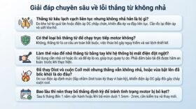 Giải đáp chuyên sâu về lỗi thắng từ không nhả.