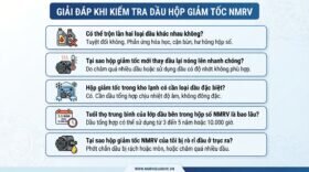 Giải đáp khi kiểm tra dầu hộp giảm tốc NMRV.