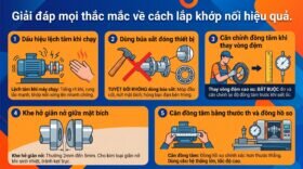 Giải đáp mọi thắc mắc về cách lắp khớp nối hiệu quả.
