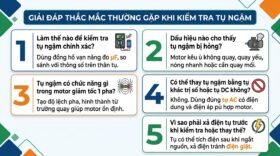 Giải đáp thắc mắc thường gặp khi kiểm tra tụ ngậm.