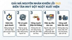 Giải mã nguyên nhân khiến lỗi ou3 biến tần invt đột ngột xuất hiện.
