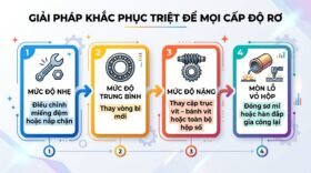 Giải pháp khắc phục triệt để mọi cấp độ rơ.