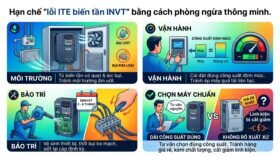 Hạn chế `lỗi ITE biến tần INVT` bằng cách phòng ngừa thông minh.