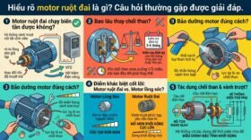 Hiểu rõ motor ruột đai là gì? Câu hỏi thường gặp được giải đáp.