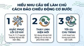 Hiểu rõ nhu cầu để làm chủ cách đảo chiều động cơ bước.