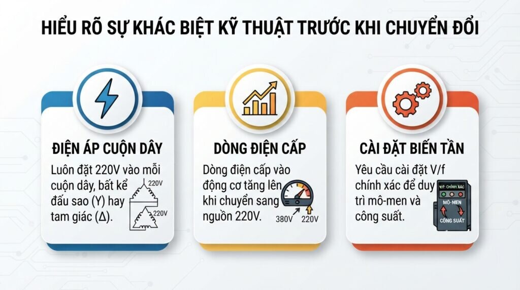 Hiểu rõ sự khác biệt kỹ thuật trước khi chuyển đổi.