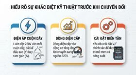 Hiểu rõ sự khác biệt kỹ thuật trước khi chuyển đổi.
