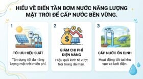 Hiểu về biến tần bơm nước năng lượng mặt trời để cấp nước bền vững.