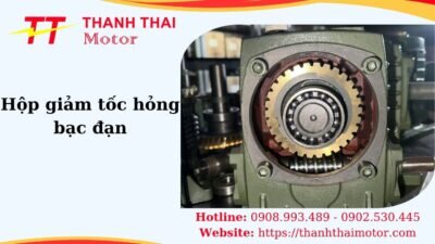 Hình thumb hộp giảm tốc hỏng bạc đạn