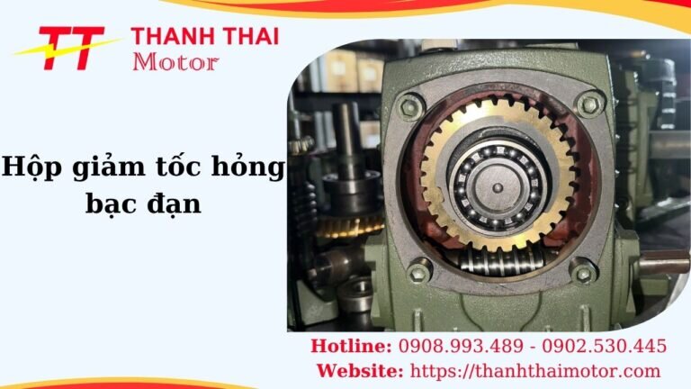Hình thumb hộp giảm tốc hỏng bạc đạn