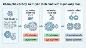 Khám phá cách tỷ số truyền định hình sức mạnh máy móc.