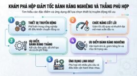 Khám phá Hộp giảm tốc bánh răng nghiêng và thẳng phù hợp.