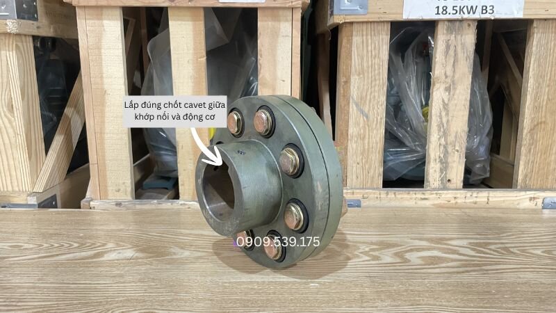 Lắp khớp nối đúng kỹ thuật giúp hệ thống truyền động vận hành ổn định
