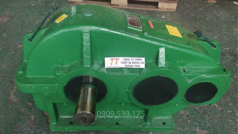 Lựa chọn hộp số vỏ gang dày tỷ số truyền lớn cho hệ thống tải nặng