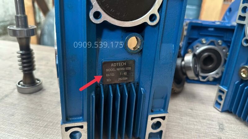 Lựa chọn tỷ số truyền hộp số NMRV phù hợp với tải trọng