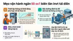Mẹo vận hành ngăn lỗi oc1 biến tần invt tái diễn