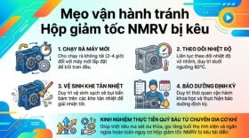Mẹo vận hành tránh Hộp giảm tốc NMRV bị kêu