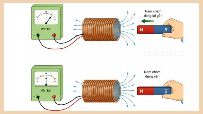 Motor hoạt động dựa trên hiện tượng cảm ứng điện từ