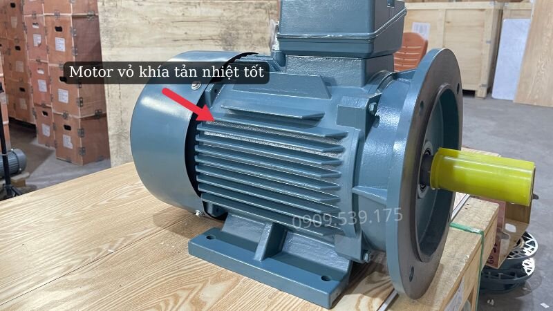 Motor vỏ khía tản nhiệt tốt hơn vỏ trơn