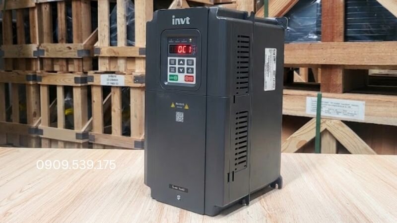 Nguyên nhân biến tần INVT báo lỗi OC1 khi khởi động