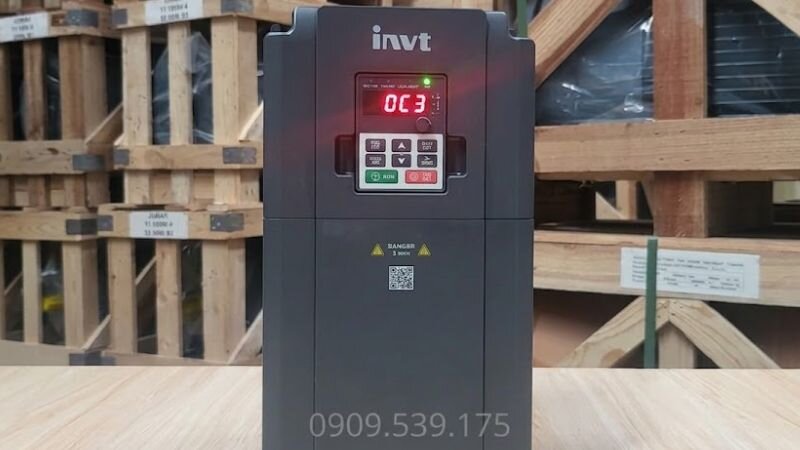 Nguyên nhân gây ra lỗi OC3 trên biến tần INVT