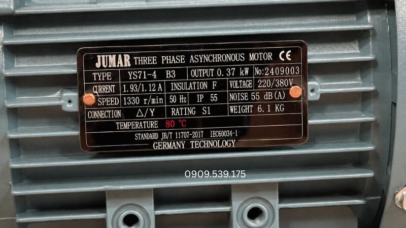 Tìm hiểu giới hạn nhiệt độ làm việc an toàn của motor 3 pha theo tiêu chuẩn kỹ thuật