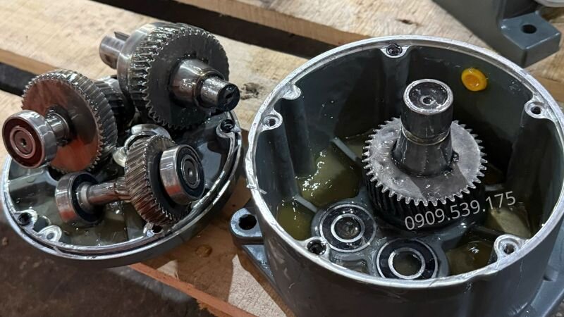 Nhông motor giảm tốc được gia công chuẩn xác để truyền chuyển động quay