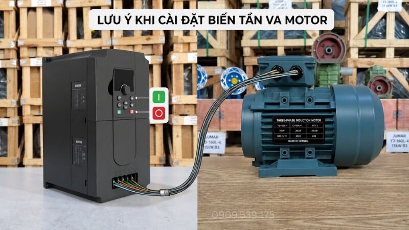 Tuân thủ các lưu ý kỹ thuật giúp biến tần và motor hoạt động bền bỉ