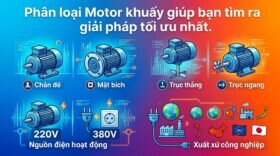 Phân loại Motor khuấy giúp bạn tìm ra giải pháp tối ưu nhất.