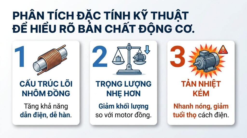 Phân tích đặc tính kỹ thuật để hiểu rõ bản chất động cơ.