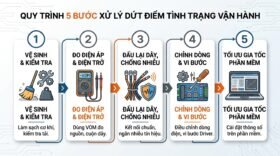 Quy trình 5 bước xử lý dứt điểm tình trạng vận hành.
