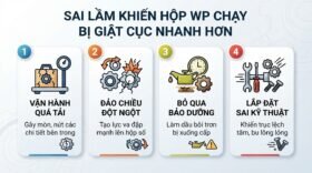 Sai lầm khiến hộp WP chạy bị giật cục nhanh hơn.