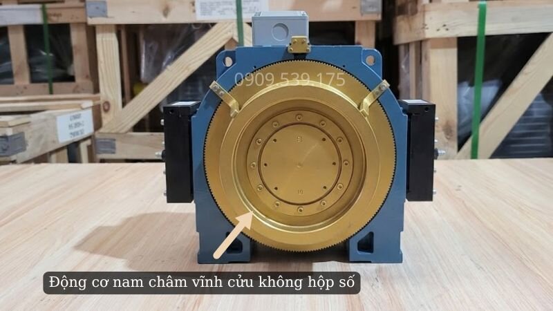 Sử dụng công nghệ động cơ đồng bộ nam châm vĩnh cửu