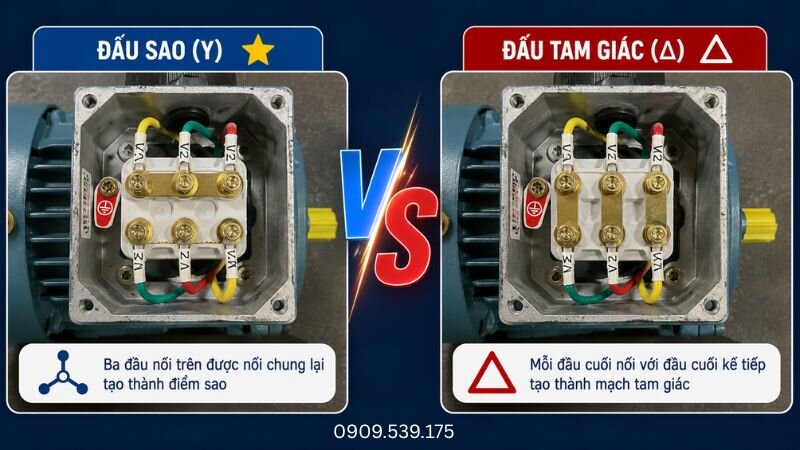 Hiểu sự khác nhau về điện áp, dòng điện và cách đấu giữa hai nguồn cấp