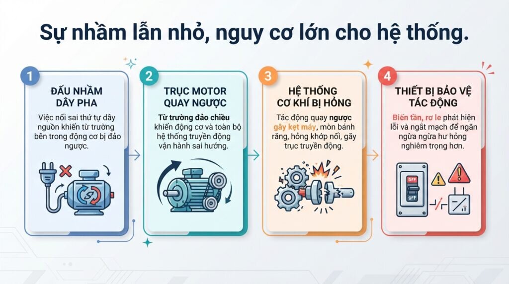 Sự nhầm lẫn nhỏ, nguy cơ lớn cho hệ thống.