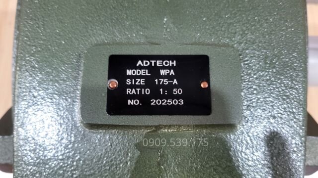 Tem hộp giảm tốc trục vít bánh vít WPA 175
