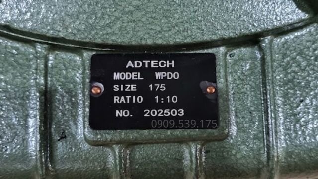 Tem hộp giảm tốc trục vít bánh vít WPDO 175